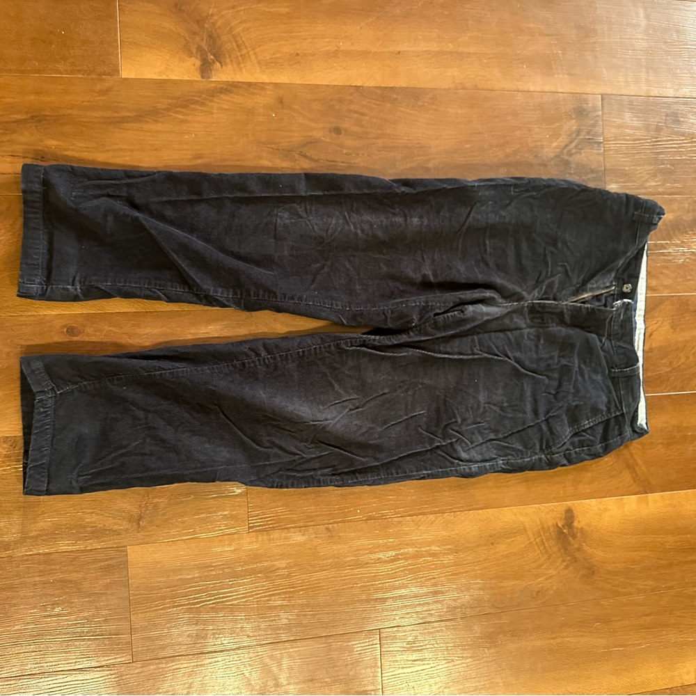 Club room navy blue corduroy pants
